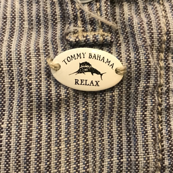 Tommy Bahama linen pin stripe shorts - Picture 8 of 8